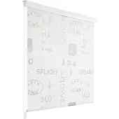 vidaXL Rolgordijn voor douche 120x240 cm splash online kopen