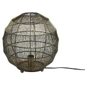 Blokker Non-branded Tafellamp Duncan 35 X 35 Cm E27 Rvs 25w Goud