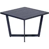Garden Impressions Ivy bijzettafel 62,5x62,5 cm carbon black