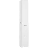 vidaXL Badkamerkast 25x26,5x170 cm bewerkt hout wit