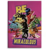 Miraculous Fleecedeken Junior 140 X 100 Cm Roze