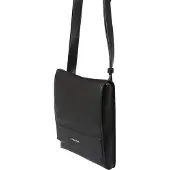 Calvin Klein Zwarte Polyester Schoudertas voor Mannen