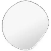 Ferm Living Spiegel Pond Small Dark Chrome