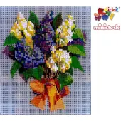Stick-It Bloemenboeket #4, ca. 1.900 steentjes, compatibel met Ministeck