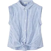 Name it Blouse 'Femma' blauw / wit