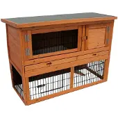 Flamingo 201925 Konijnenhok Loft 111 x 45 x 78cm