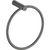 Wiesbaden Ida handdoekring gunmetal