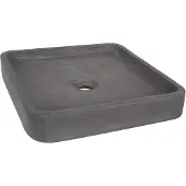 Differnz Waskom Badkamer Jura - Beton - Rond - Grijs - 45,5cm