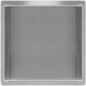 Regn Inbouwnis 30x30x7cm - Geborsteld Nikkel - RVS - Vierkant - Accessoires, Inbouw/opbouw nissen - 8720297695766