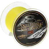 Mikado Nihonto Octa Braided Line 300 M Geel 0.350 mm