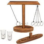 24hShop Houten Ring Toss Drinkspel - Wooden toss
