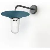 Roger Pradier Cooper Model 2 Wandlamp Blue | Clear Glass