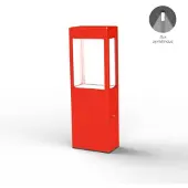 Roger Pradier Tetra Model 2 Sokkellamp Traffic red | Built-in LED Sym 12W