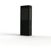 Roger Pradier BRICK² Model 2 Bollard Lamp Dark grey | Black PMMA