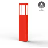 Roger Pradier Tetra Model 3 Sokkellamp Traffic red | Built-in LED Sym 12W