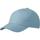 Myrtle beach Volwassenen Unisex Zwaar Katoen 5 Paneelkapje (Lichtblauw)