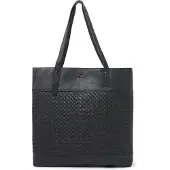 DR Amsterdam Tampa Braided Shopper Black