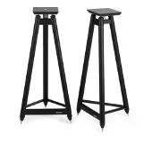 Solidsteel SS-7 boekenplank speakerstandaard (zwart)