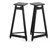 Solidsteel SS-6 boekenplank speakerstandaard (zwart)