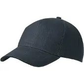 Myrtle beach Volwassenen Unisex Zwaar Katoen 5 Paneelkapje (Marine)