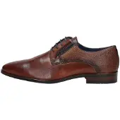 Berkelmans Sameiro Nette veterschoenen | Maat 44 Heren Cognac