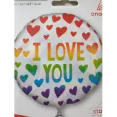 Anagram folie ballon I love you