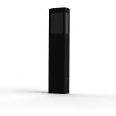 Roger Pradier BRICK² Model 3 Bollard Lamp Black grey | Black PMMA