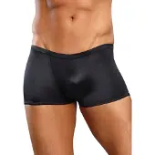 Male Power Lo Rise Short Zwart