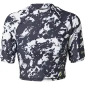 Superdry Run 3/4 Tight Crop T-shirt Met Korte Mouwen