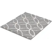 Kleine wolke Twin badmat 50x60cm, nevel grijs