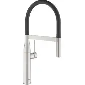 GROHE essence 1-gats keukenkraan met handdouche 53 cm, supersteel