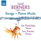 OUTHERE Ian Partridge & Len Vorster - Berners: Songs & Piano Music (CD)