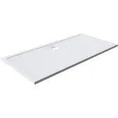 Luca Varess Soft douchebak 180 x 90 cm acryl mat wit