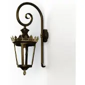 Roger Pradier Louvre Model 2 Wandlamp Gold Patina