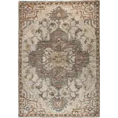 Dutchbone Vloerkleed Amori Grey/Brick - 200 x 300 cm