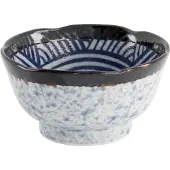 Tokyo Design Studio – Aisai Seigaiha – Rijstkom – 11.4x6cm 300 ml