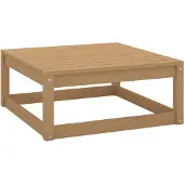 vidaXL 5-delige Loungeset met kussens massief grenenhout