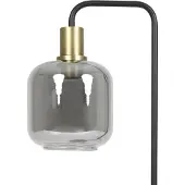 Pronto Wonen Tafellamp Peglio smoke antiek brons 1-lichts