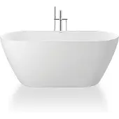 Duravit Vrijstaand Ligbad D-Neo 160x75x60 cm Zonder Overloop Mat Wit