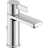 Duravit Wastafelkraan d-neo mengkraan ecostart eengreeps 50x154x165 mm trekwaste chroom