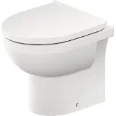 Duravit Staand closet no.1 diepspoel rimless 37x48x40 cm hoogglans wit