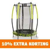 Exit Trampoline Toys Tiggy Junior 140 Lime + Safetynet