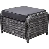 AVH-Collectie Toscane XL voetenbank 72x58xH46 cm antraciet