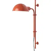Marset Design wandlamp Funiculí A, terracotta, Woon-/ Eetkamer, metaal, Design, Wandlamp design