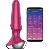 Satisfyer Plug-ilicious 2 - App-gestuurde anale vibrator (zwart)