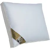Ten Cate Hoofdkussen - Hoofdkussen Nekklachten - Ganzendons & Ganzenveren - Driekamer - Hoofdkussens - Geschikt voor rug-, zij- en buikslapers - Ergonomisch Boxkussen - 50x60 cm