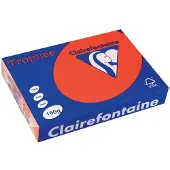 Clairefontaine Trophée Intens A4 koraalrood 160 g 250 vel