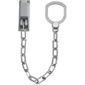 Wenko Deurgreep met ketting, afsluitbaar, slot, veiligheid, bescherming, vergrendeling, voor huis