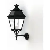 Roger Pradier Avenue 3 Model 4 Wandlamp E27 | Dark black