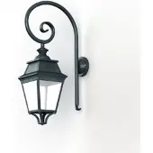 Roger Pradier Avenue 3 Model 3 Wandlamp Opal PMMA Built-in LED 3000K Warm-White 35W | Green-Grey